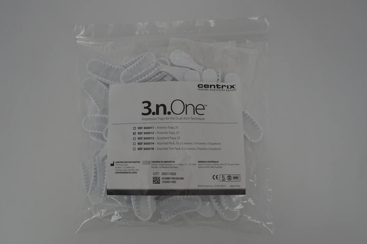 3.n.One™ Abformlöffel Packung 50 Stück Posterior