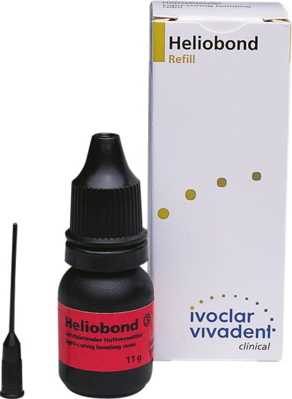Heliobond Packung 11 g Flasche, 5 Aufsteckkanülen