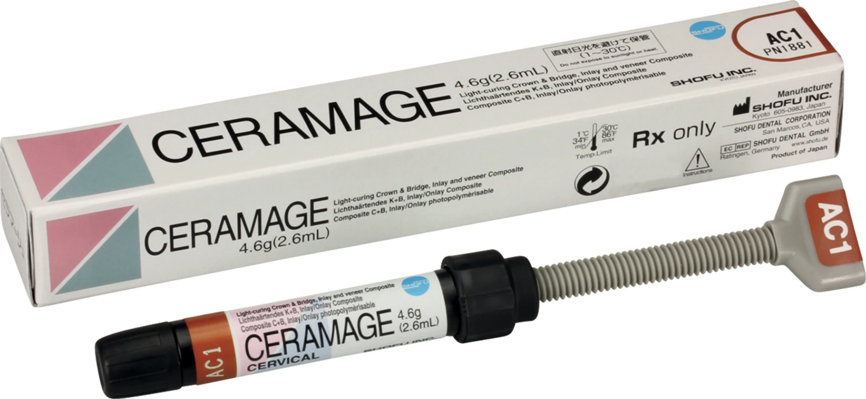 CERAMAGE Spritze 4,6 g hals A1
