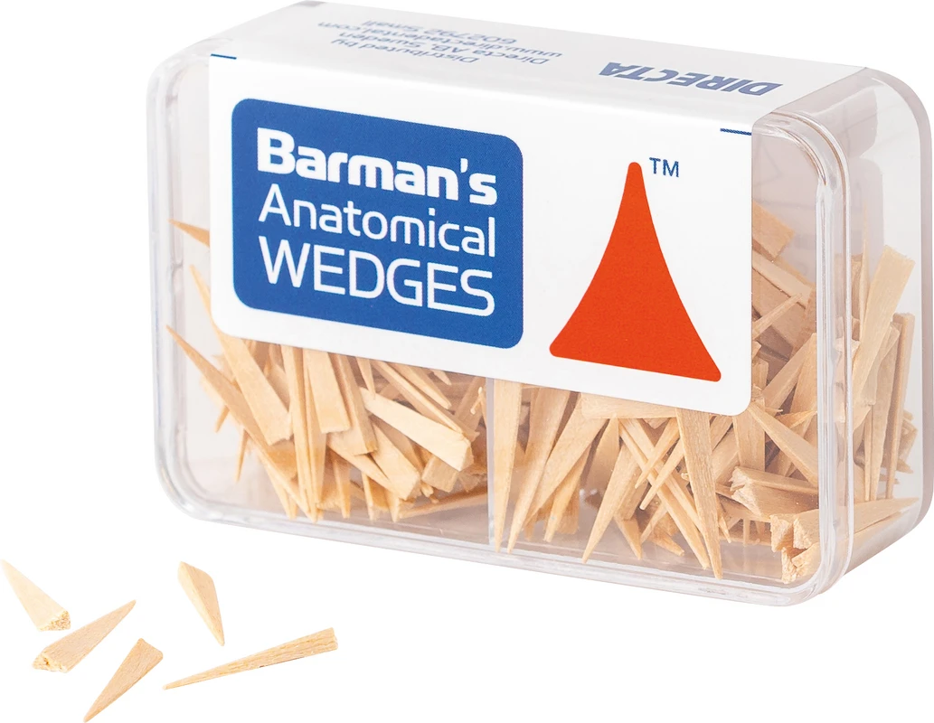 Barman's Easy Grip WEDGES Packung 200 Stück anatomisch, klein