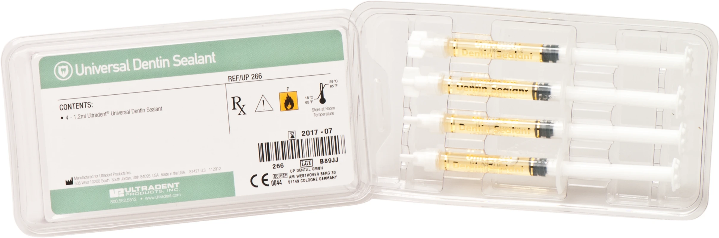 Universal Dentin Sealant Packung 4 x 1,2 ml Spritze