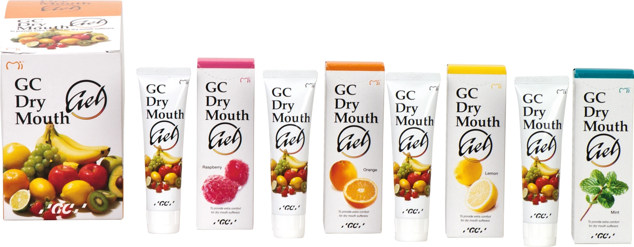 GC Dry Mouth Gel Set 10 x 40 g GC Dry Mouth Gel GC
