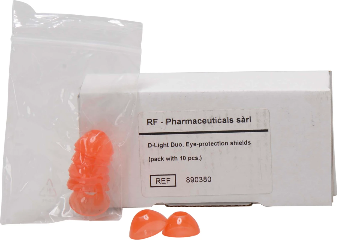 GC D-Light® Duo/ Pro Augenschutz Packung 10 x Stück weich