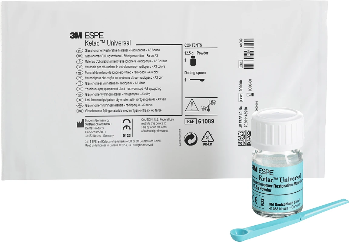 Ketac™ Universal Packung 12,5 g Pulver A3