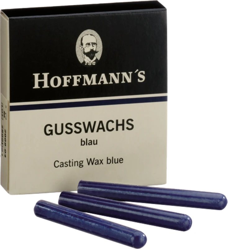 Hoffmann's Gusswachs Packung 20 Stück blau