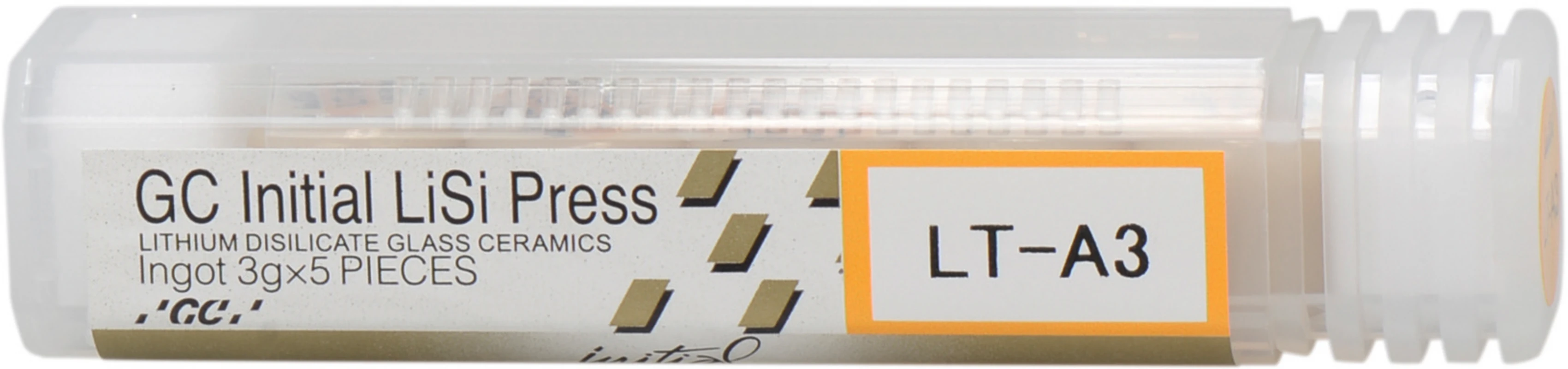 GC Initial™ LiSi Press Packung 5 x 3 g Rohling A3 LT