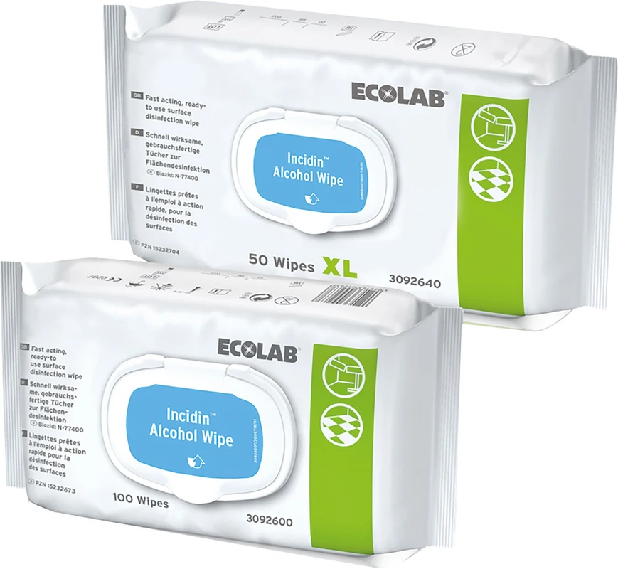 Incidin™ Alcohol Wipe Packung 6 x 100 Stück