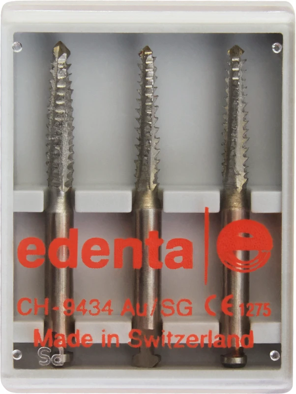Chirurgie Knochenfräser nach Lindemann RF166 Packung 3 Stück RAL, Figur 409, 10 mm, ISO 021