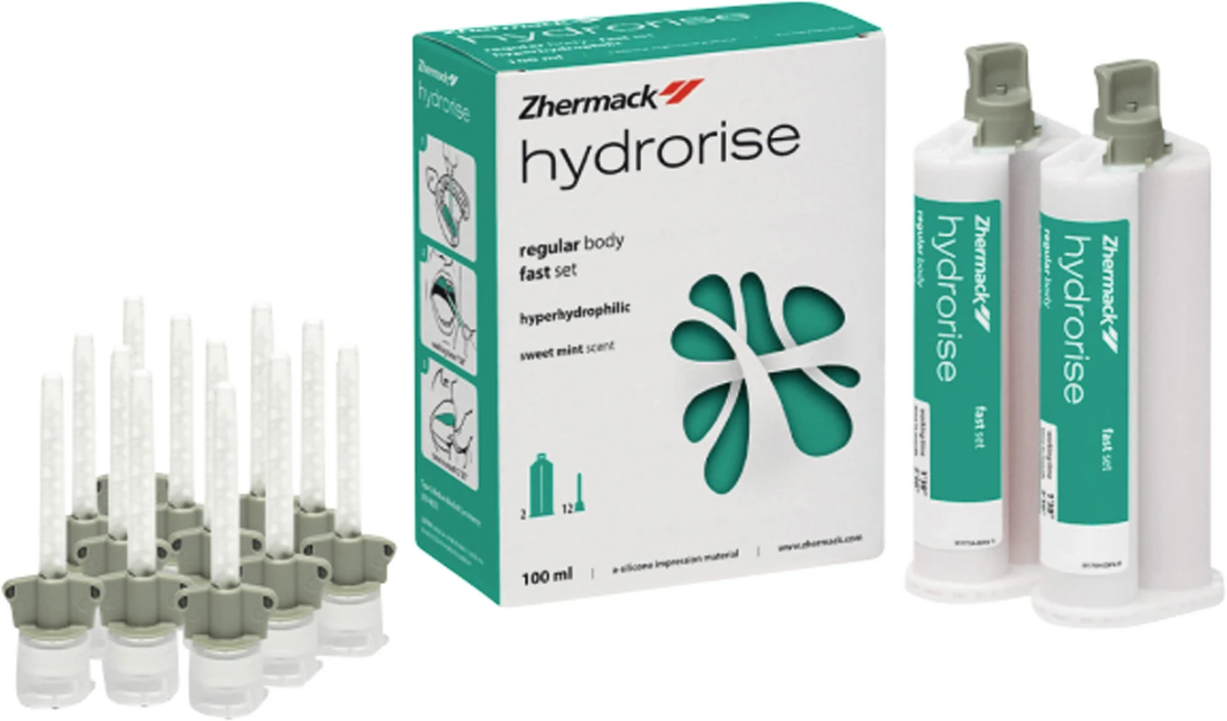 Hydrorise Regular Body Packung 2 x 50 ml Doppelkartusche fast