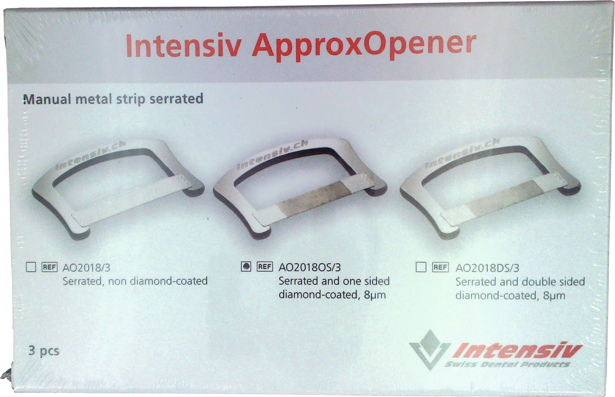 ApproxOpener Packung 3 Stück einseitiger Diamantbelag