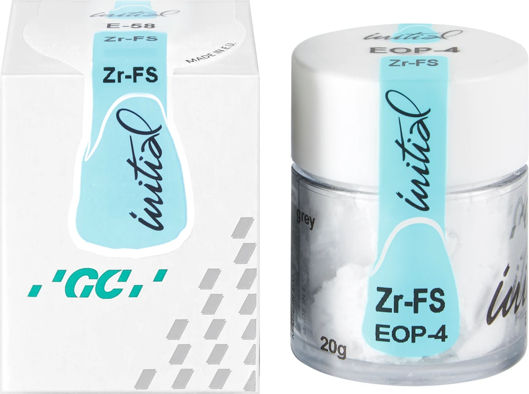 GC Initial™ Zr-FS Dose 20 g Pulver enamel opal EOP-4 grey