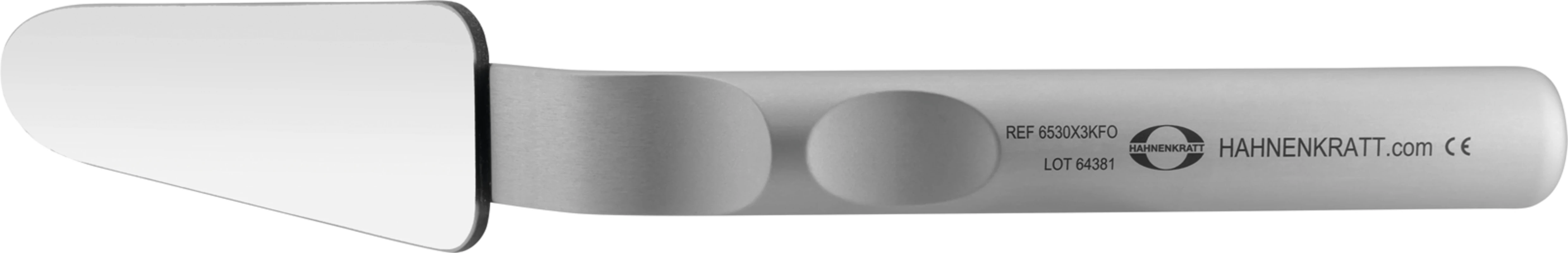Fotospiegel FS Rhodium Stück einseitig, 36 x 120 mm, Griff abgewinkelt
