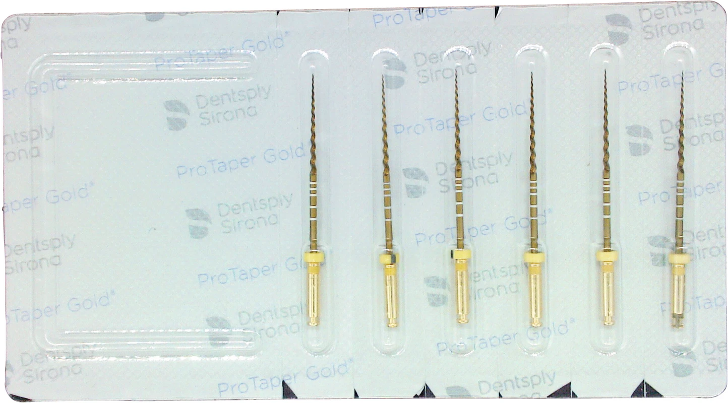 ProTaper Gold® Packung 6 Stück 31 mm, Gr. F1