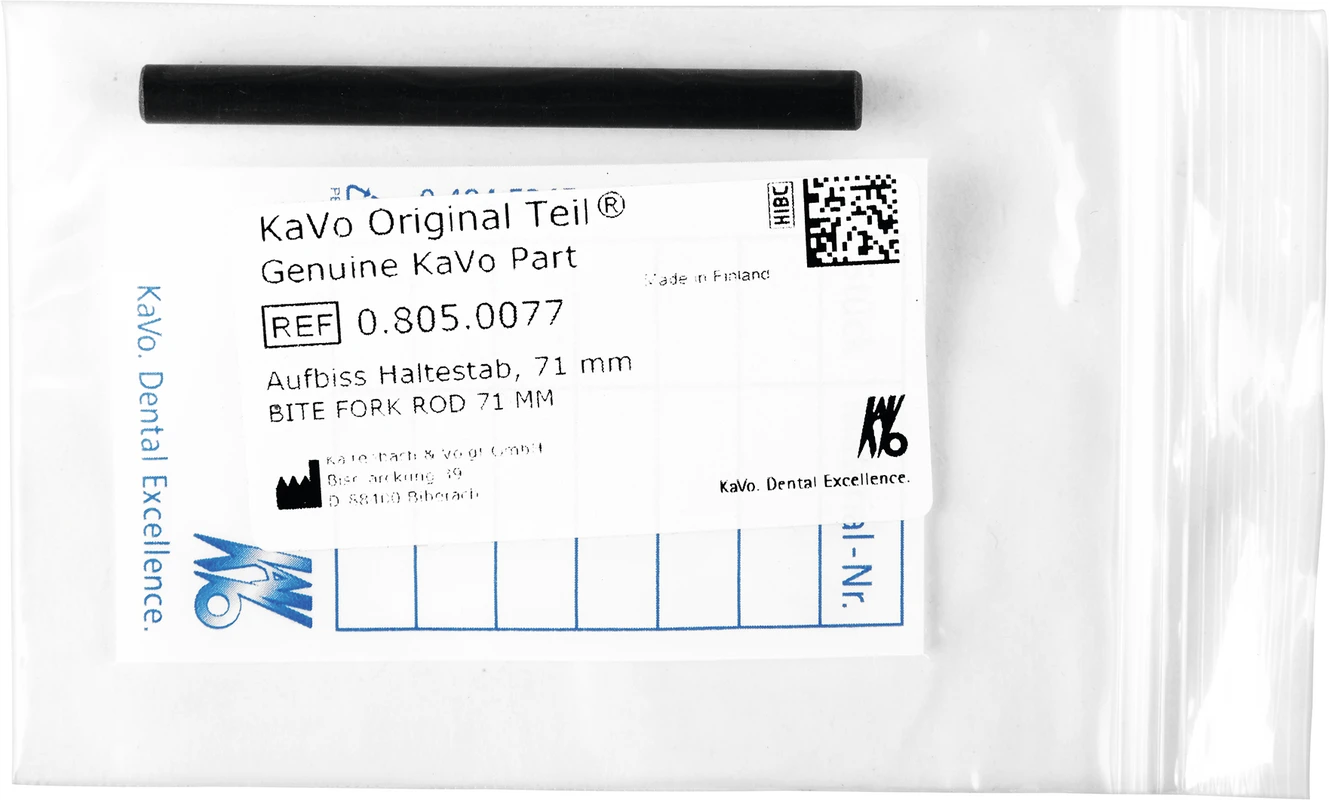 Aufbiss Haltestab Stück 71 mm Aufbiss Haltestab KaVo