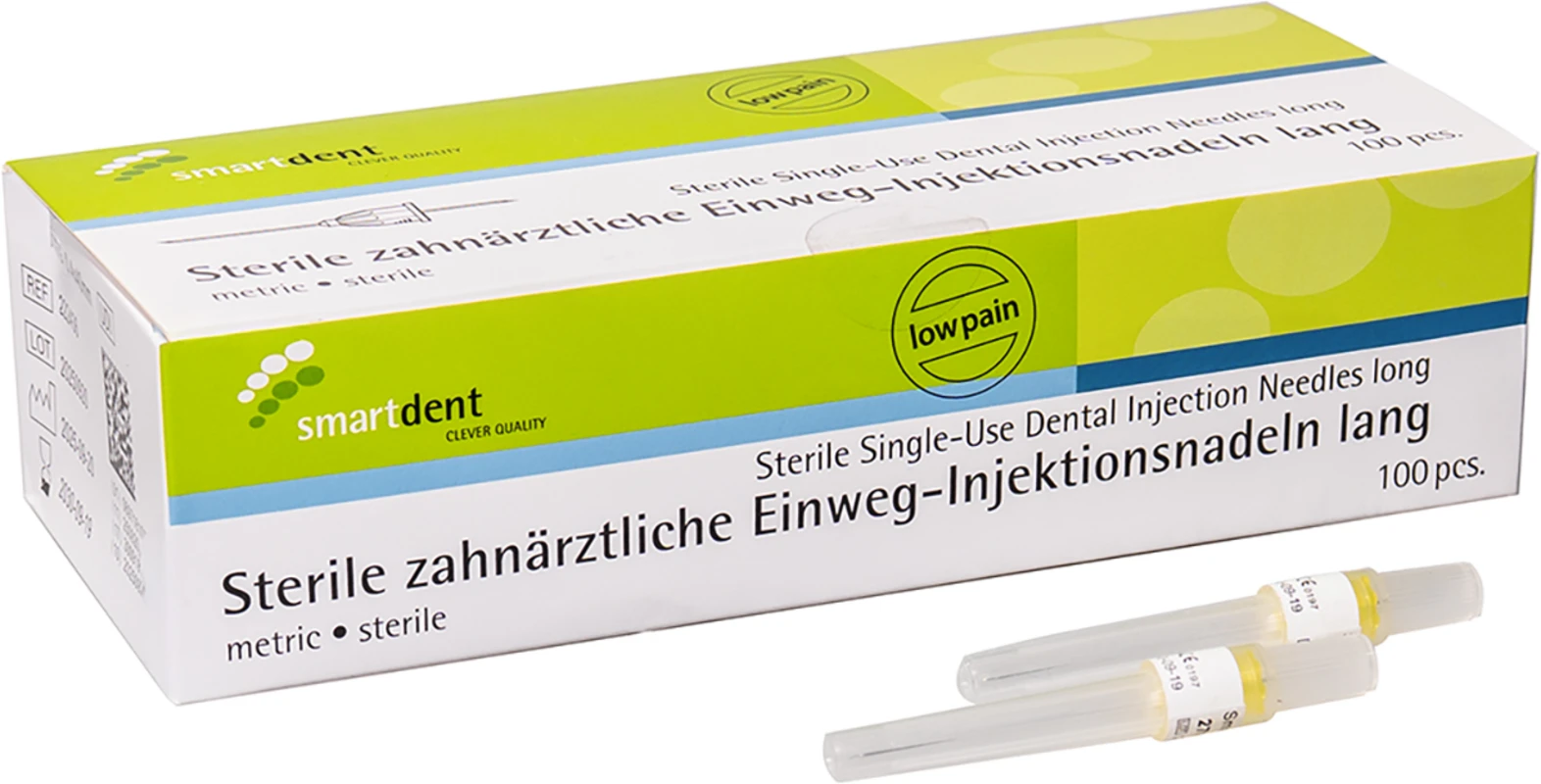 smart Injektionskanülen Packung 100 Stück &Oslash; 0,4 x 40 mm
