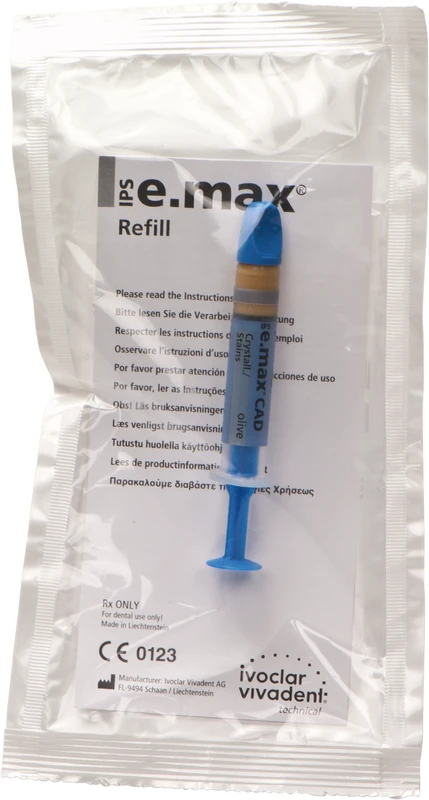 IPS e.max CAD Crystallization Spritze 1 g Crystallization Stains olive