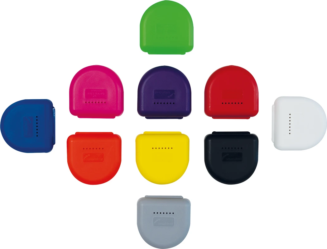 smartCase Schienendosen Packung 10 Stück black