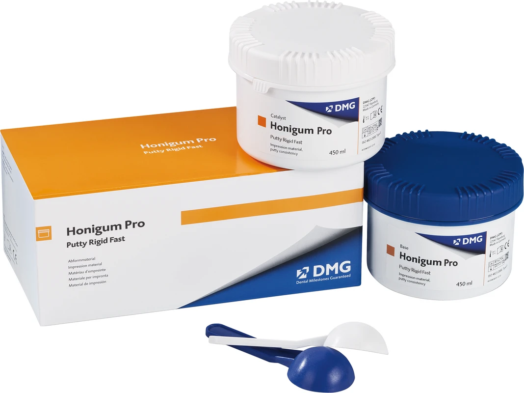 Honigum Pro Putty Packung 2 x 450 ml Dose Rigid Fast