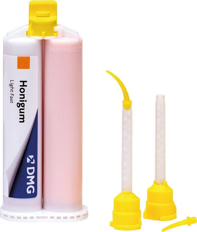 Honigum Light Vorteilspackung 8 x 50 ml Doppelkartusche Fast, Zubehör