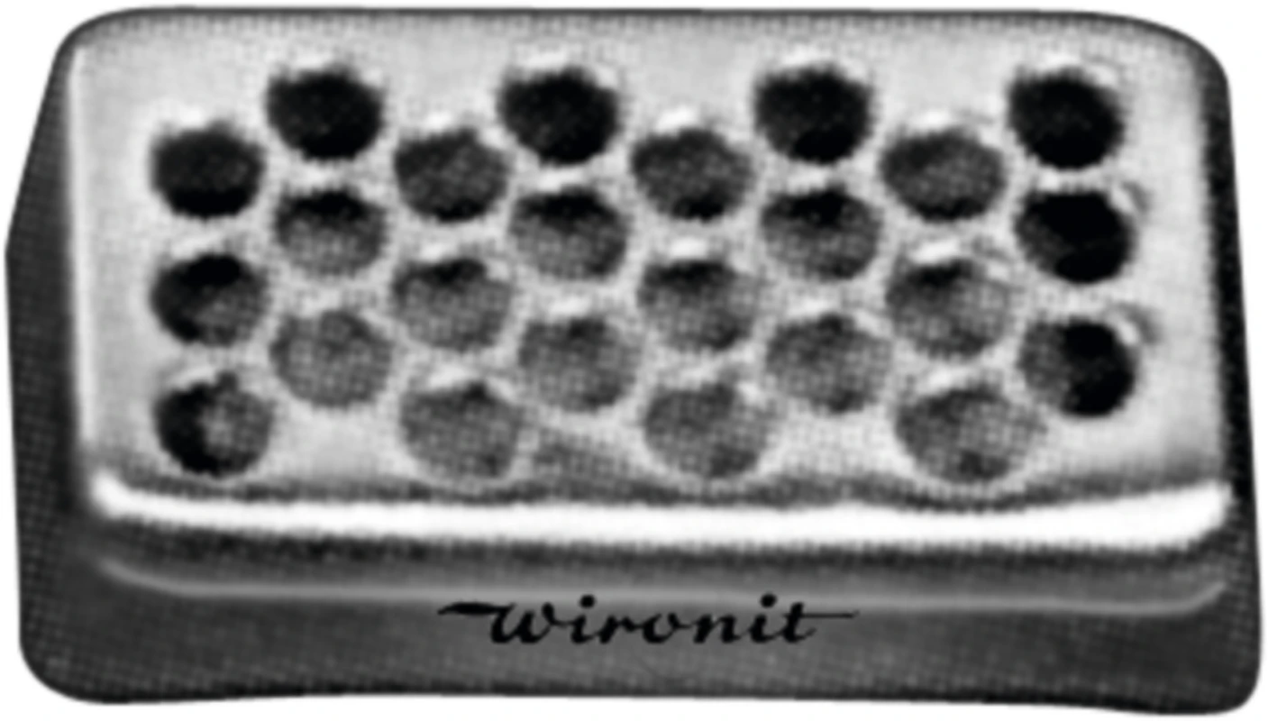 Pellet-Behälter Stück 50 x 27 x 10 mm