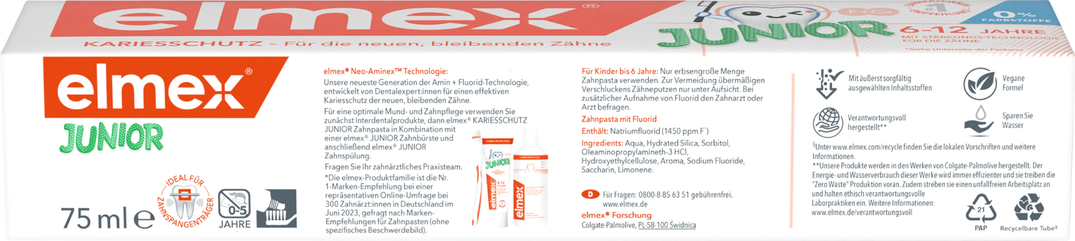 elmex® Junior Tube 75 ml