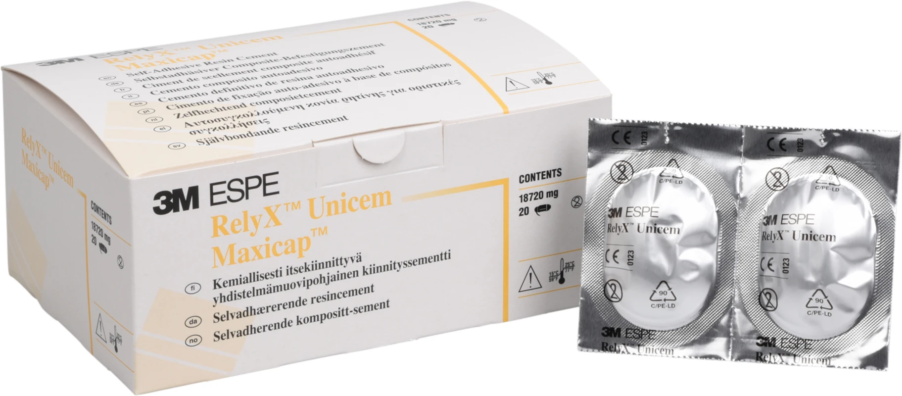 RelyX™ Unicem Packung 20 Maxicap Kapseln A2 universal