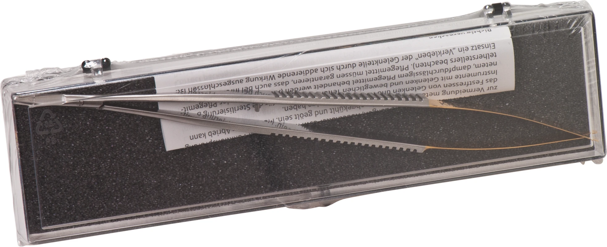 KKD® Schere TC Line nach Jacobsen Stück 17 cm, gebogen, gezackt