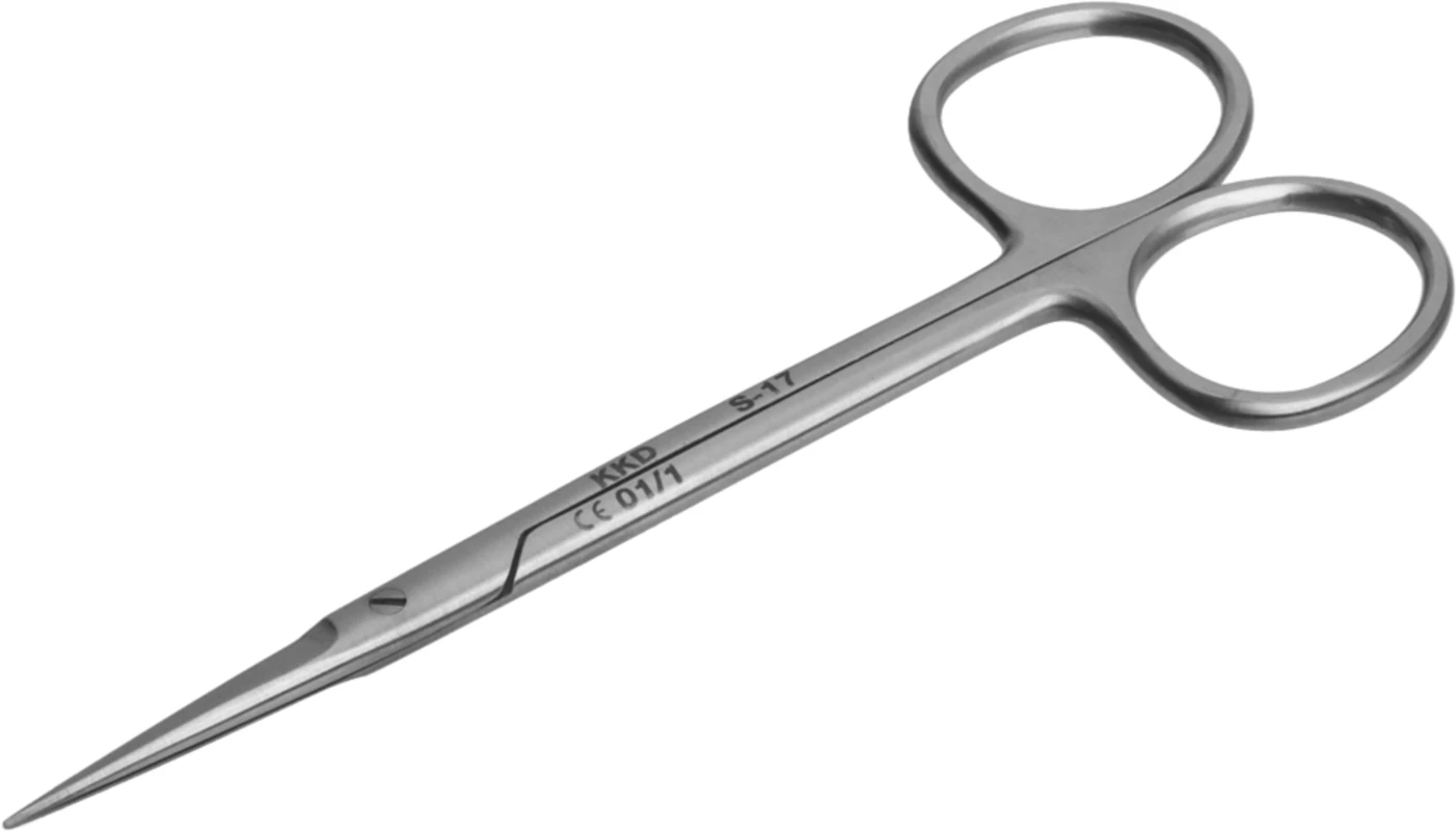 KKD® Schere TC Line nach Iris Stück 12919 gerade