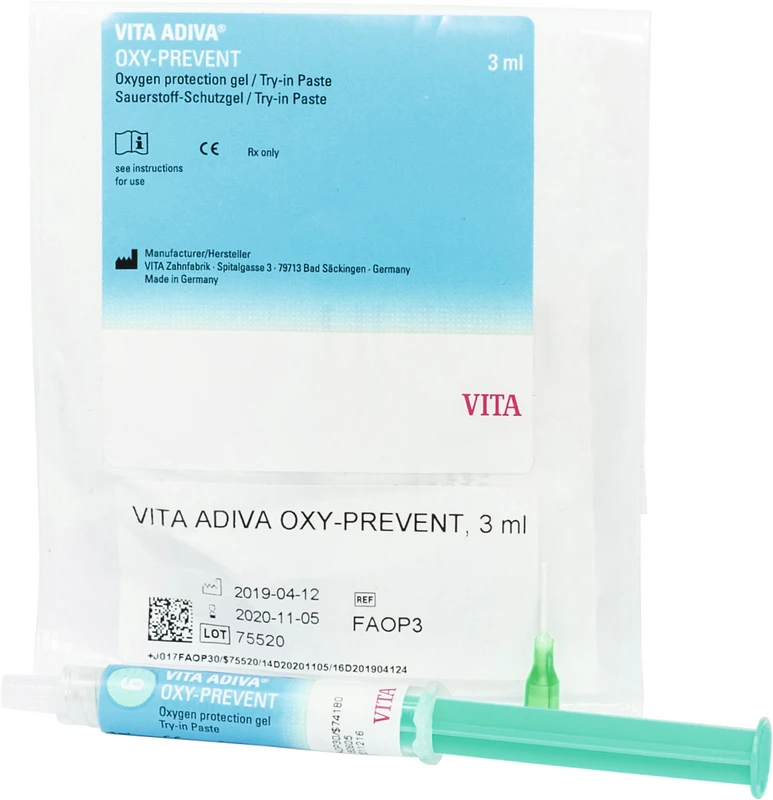 VITA ADIVA® COMPONENTS Spritze 3 ml Oxy-Prevent, Zubehör VITA ADIVA® VITA