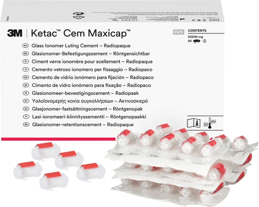 Ketac™ Cem Maxicap™ Packung 50 Kapseln im Blister