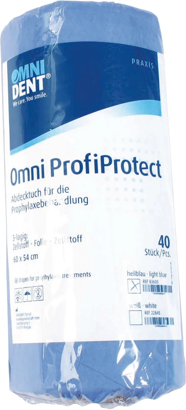 Omni ProfiProtect Rolle 40 Stück hellblau
