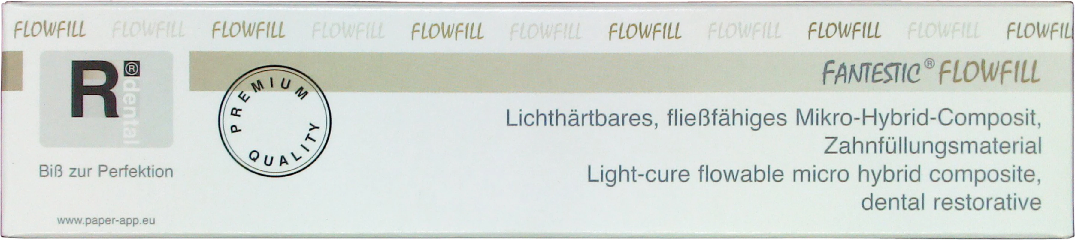 FANTESTIC® FLOWFILL Packung 2 x 2 ml Spritze A3, 6 Applikationskanülen