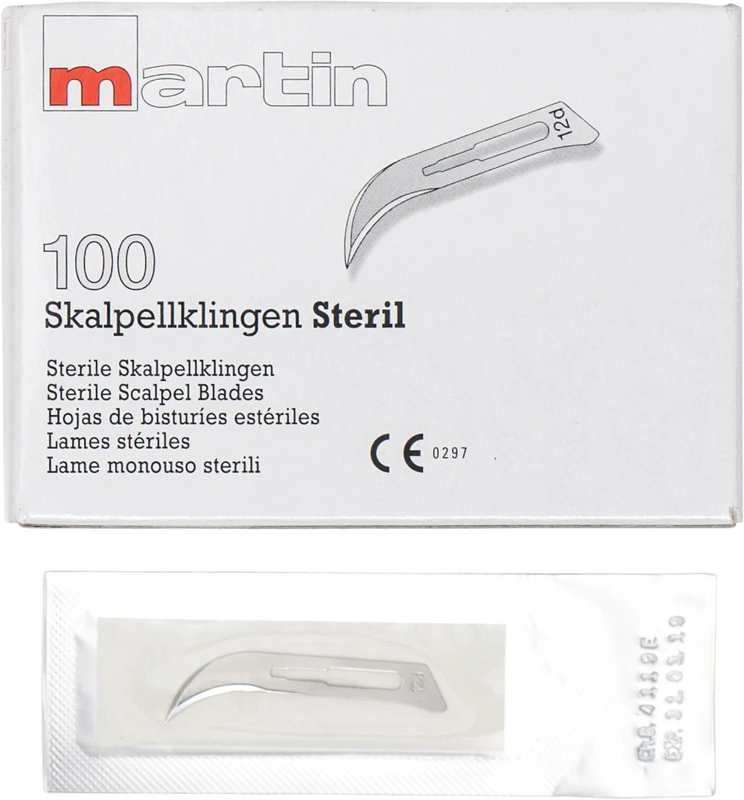Klingen steril Gebr. Martin