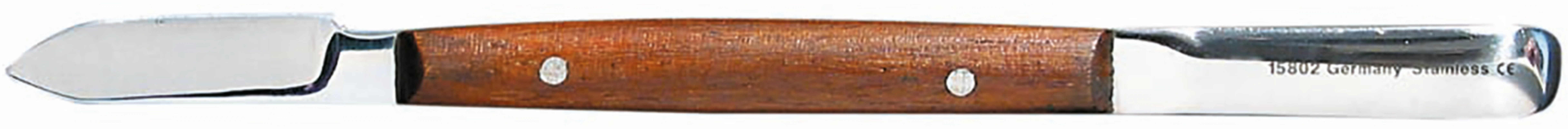 Wachsmesser nach Fahnenstock Stück 15802, 130 mm