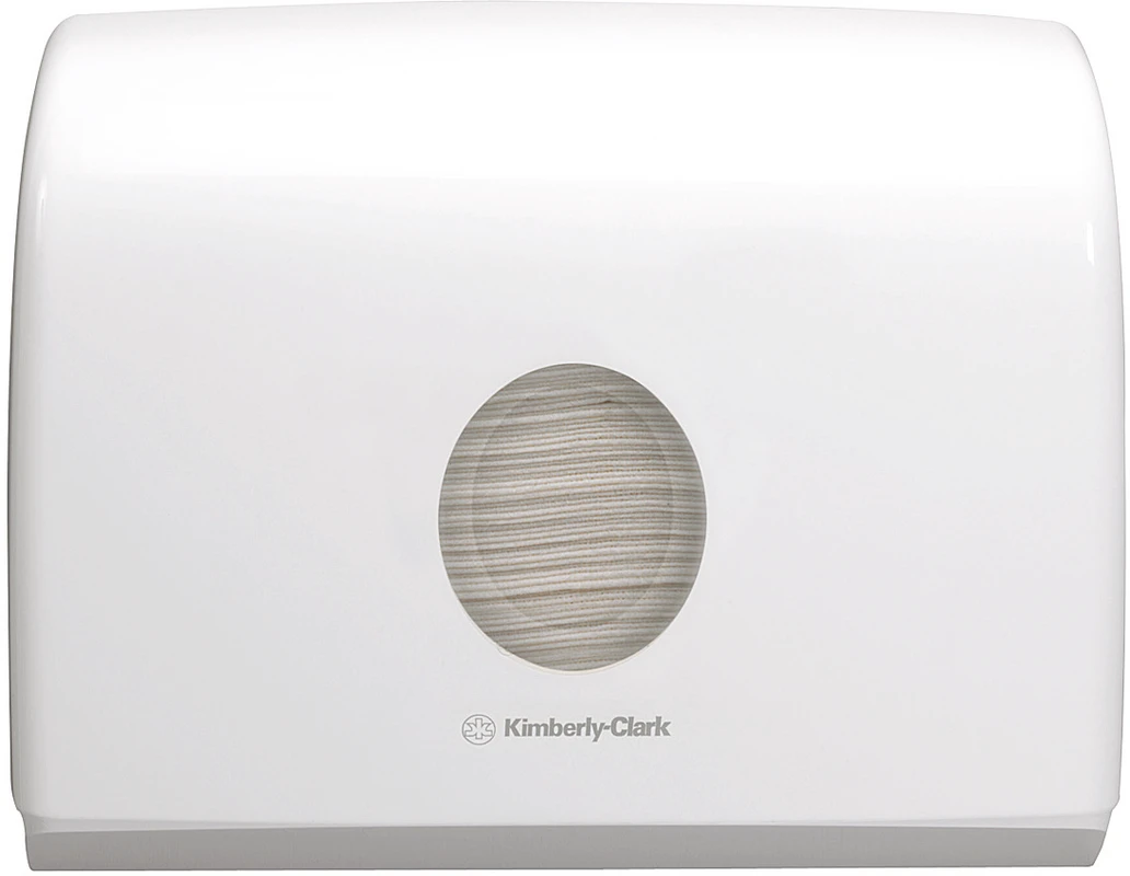 Aquarius™ Multifold-Handtuchspender Stück Spender mit Sichtfenster weiß
