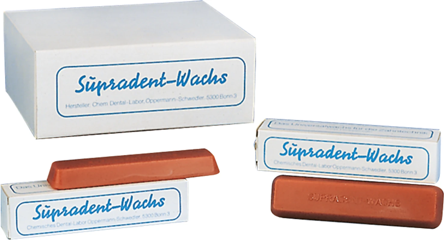 Supradent-Wachs Stück Doppelriegel Universalwachs