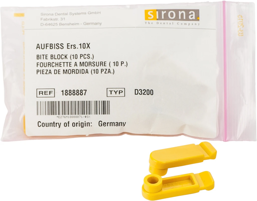 Aufbiss Ersatz Packung 10 Stück gelb