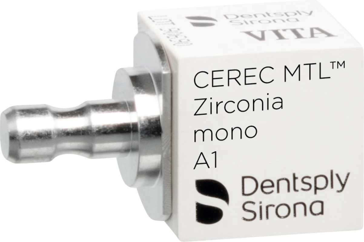 CEREC MTL™ Zirconia Packung 4 Stück mono A1