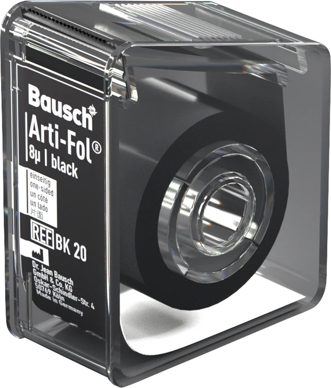 Arti-Fol® 8 µ Spender 20 m einseitig, 22 mm breit, schwarz