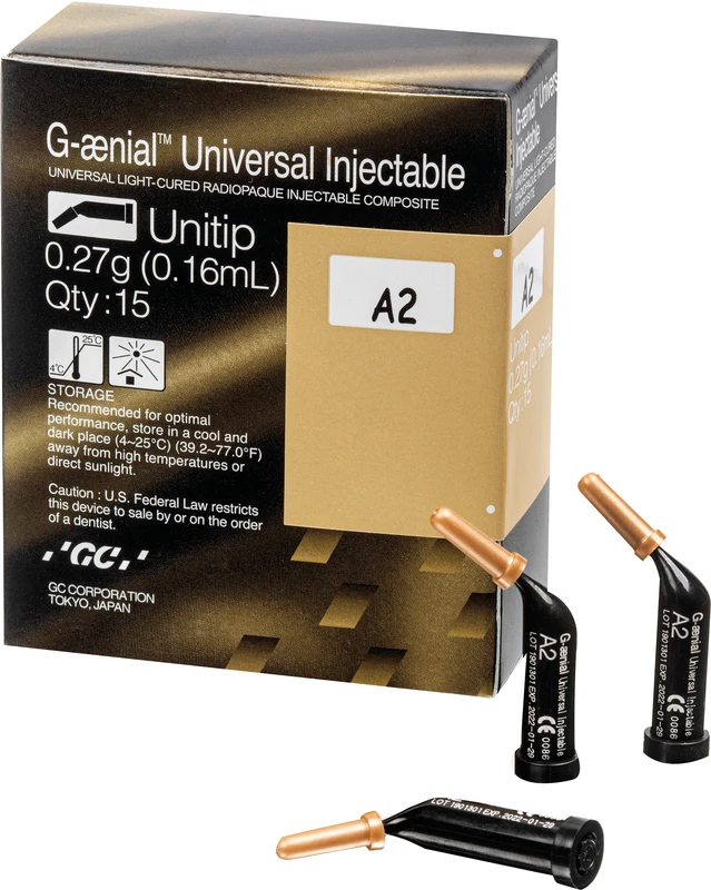 GC G-ænial® Universal Injectable Packung 15 x 0,16 ml Unitip A2