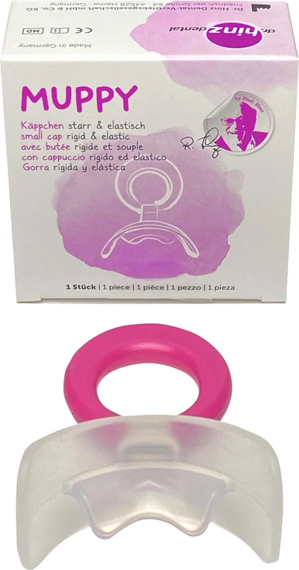 Muppy® Käppchen Stück MVP I transparent, elastisch