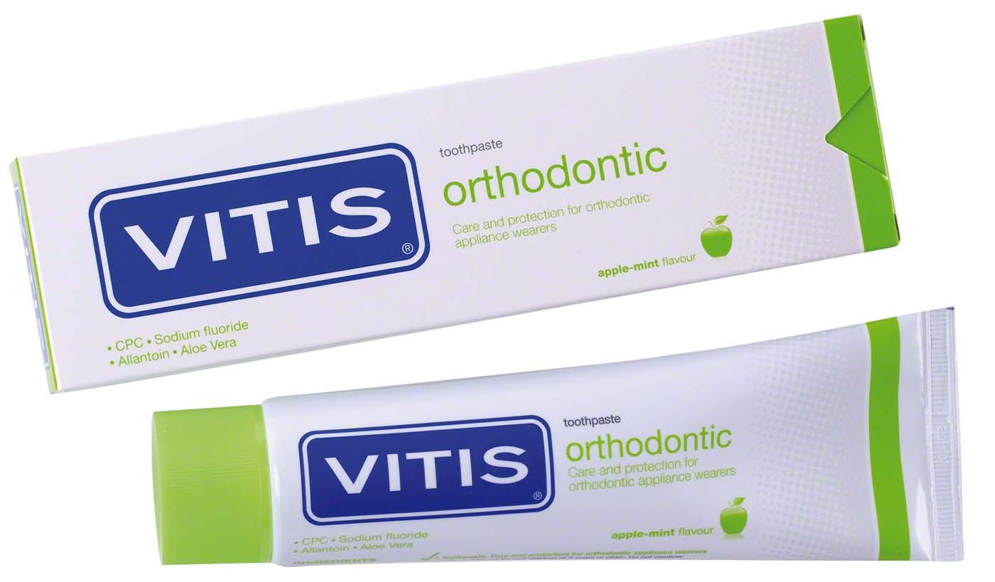 VITIS® orthodontic Zahnpasta DENTAID