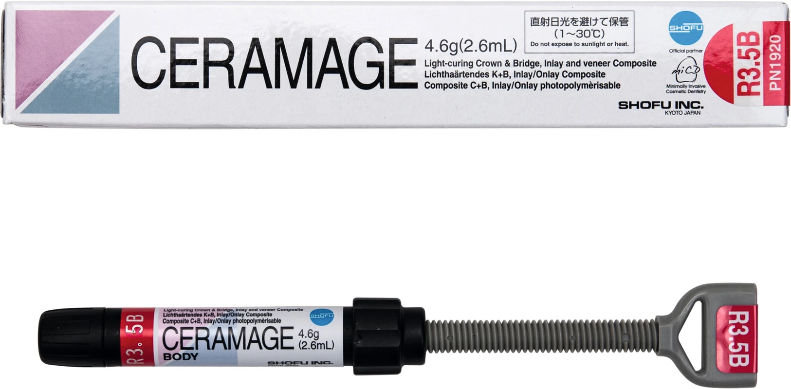 CERAMAGE Spritze 4,6 g dentin R3,5
