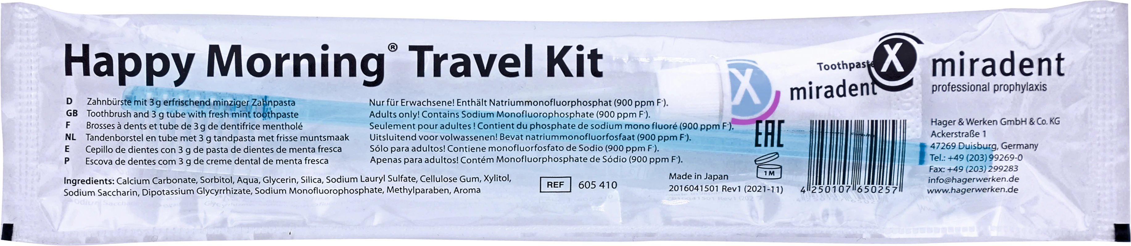 Happy Morning® Travel Kit Kit
