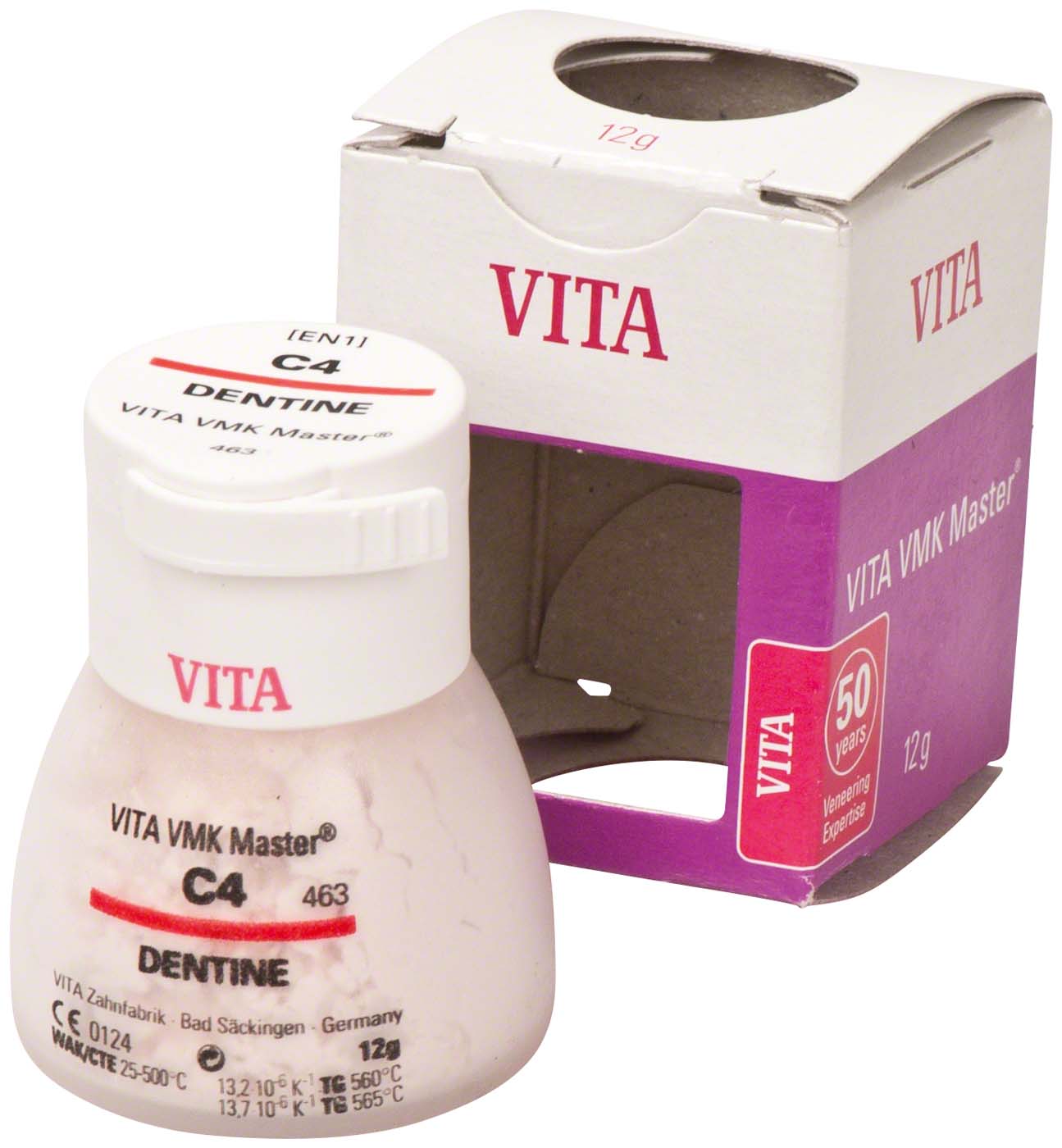 VITA VMK Master® VITA classical A1-D4® Dose 12 g Pulver dentine C4 VITA VMK Master classical A1-D4® VITA