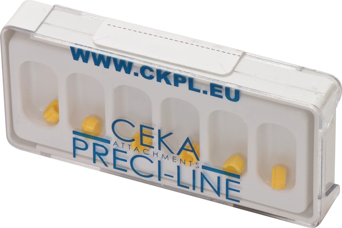 PRECI-SAGIX-Matrize Packung 6 Stück gelb, standart Ø 2,2 mm, normale Retention