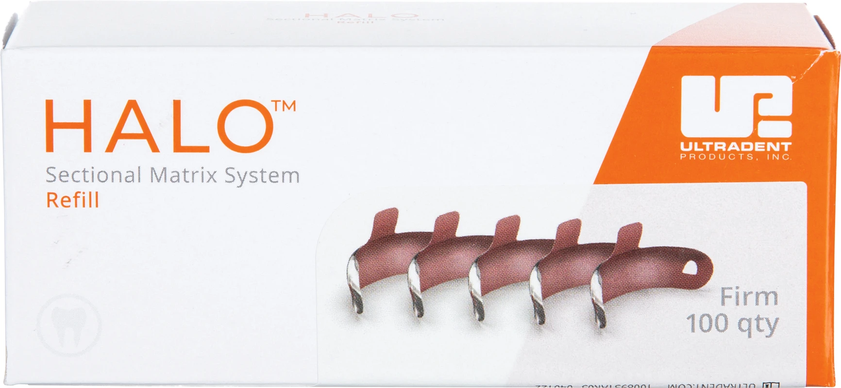 HALO™ Firm Nonstick Matrix Band Packung 100 Stück 4,5 mm, mit Teflon