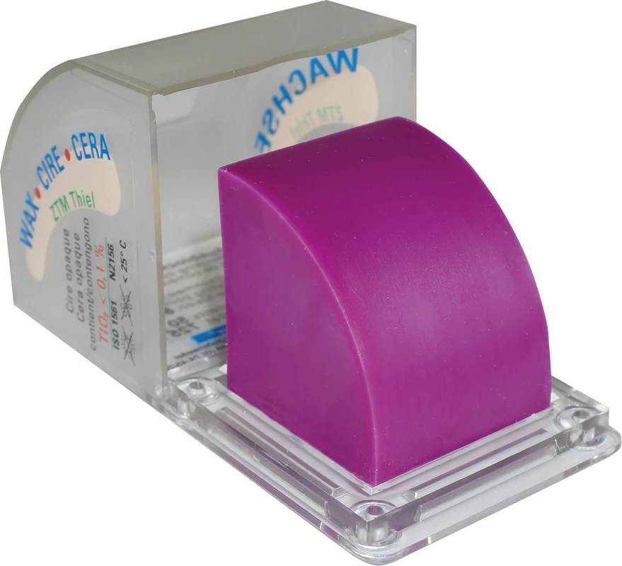 Ausblockwachs Packung 50 g lila