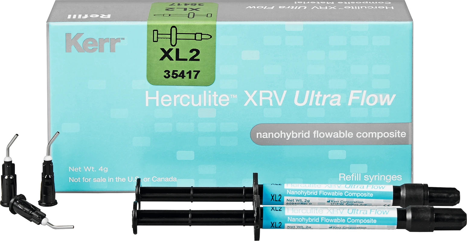 Herculite™ XRV Ultra Flow Packung 2 x 2 g Spritze XL2