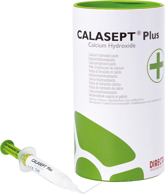 CALASEPT® Plus Packung 4 x 1,5 ml Spritze, 20 Flexi-tips CALASEPT Plus 4U